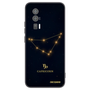 Picasee silikonowe czarne etui na Xiaomi Poco F5 Pro 5G - CAPRICORN