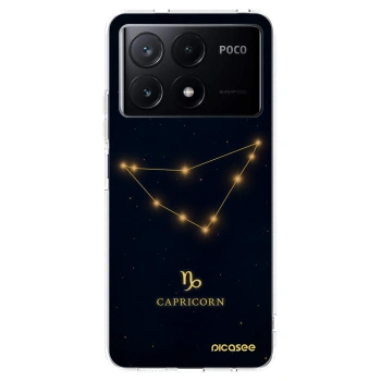 Picasee silikonowe przeźroczyste etui na Xiaomi Poco X6 Pro - CAPRICORN