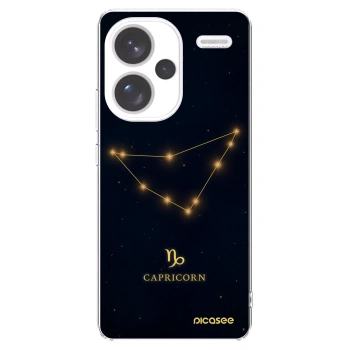 Picasee silikonowe przeźroczyste etui na Xiaomi Redmi Note 13 Pro+ 5G - CAPRICORN