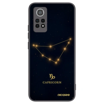 Picasee silikonowe czarne etui na Xiaomi Redmi Note 12 Pro 4G - CAPRICORN