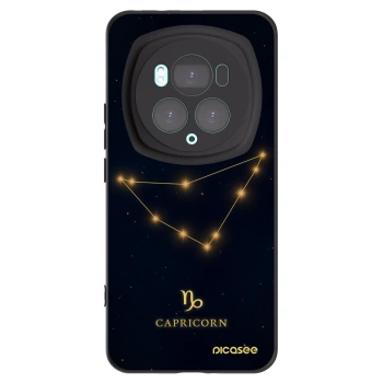 Picasee silikonowe czarne etui na Honor Magic6 Pro - CAPRICORN