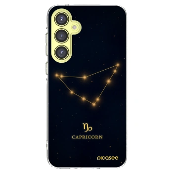 Picasee silikonowe przeźroczyste etui na Samsung Galaxy A35 5G A356B - CAPRICORN