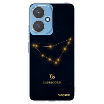 Picasee silikonowe przeźroczyste etui na Xiaomi Redmi 13C 5G - CAPRICORN