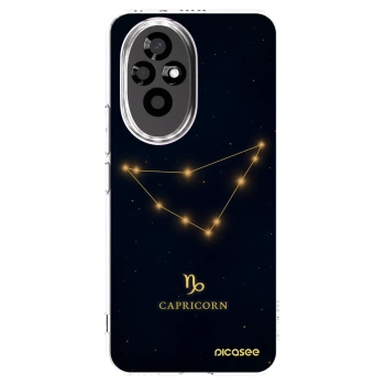 Picasee silikonowe przeźroczyste etui na Honor 200 Pro 5G - CAPRICORN