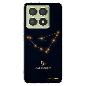 Picasee silikonowe przeźroczyste etui na Xiaomi 14T - CAPRICORN