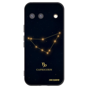 Picasee silikonowe czarne etui na Google Pixel 9 - CAPRICORN