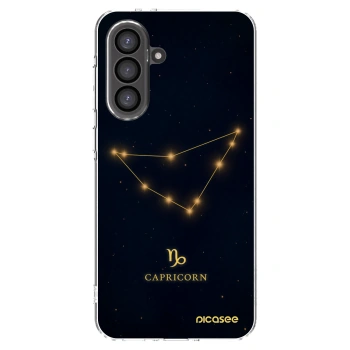 Picasee silikonowe przeźroczyste etui na Samsung Galaxy A56 5G A566B - CAPRICORN