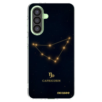 Picasee silikonowe przeźroczyste etui na Samsung Galaxy A26 5G A266B - CAPRICORN