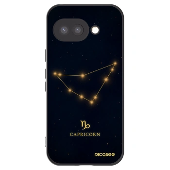 Picasee silikonowe czarne etui na Google Pixel 9a - CAPRICORN