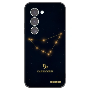 Picasee silikonowe czarne etui na Xiaomi Redmi 15 5G - CAPRICORN