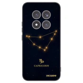 Picasee silikonowe czarne etui na Xiaomi Redmi Note 15 Pro+ - CAPRICORN