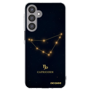 Picasee silikonowe przeźroczyste etui na Samsung Galaxy A16 4G - CAPRICORN