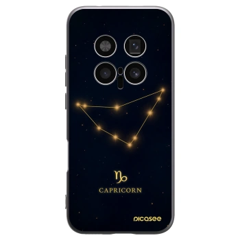 Picasee silikonowe czarne etui na Honor Magic8 Pro 5G - CAPRICORN