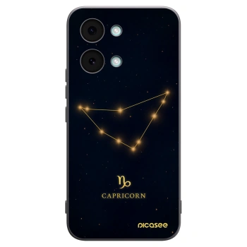 Picasee silikonowe czarne etui na Xiaomi Poco X8 Pro Max - CAPRICORN