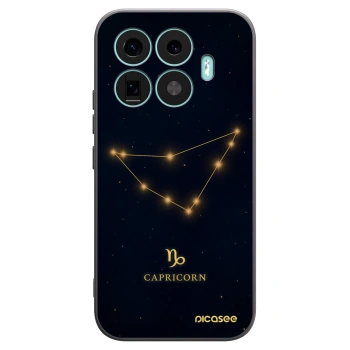 Picasee silikonowe czarne etui na Xiaomi 17T - CAPRICORN