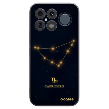 Picasee silikonowe czarne etui na Xiaomi Poco F8 Ultra - CAPRICORN