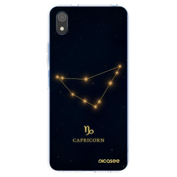 Picasee silikonowe przeźroczyste etui na Xiaomi Redmi 7A - CAPRICORN
