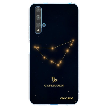 Picasee silikonowe przeźroczyste etui na Huawei Nova 5T - CAPRICORN