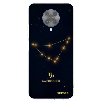 Picasee silikonowe przeźroczyste etui na Xiaomi Poco F2 Pro - CAPRICORN