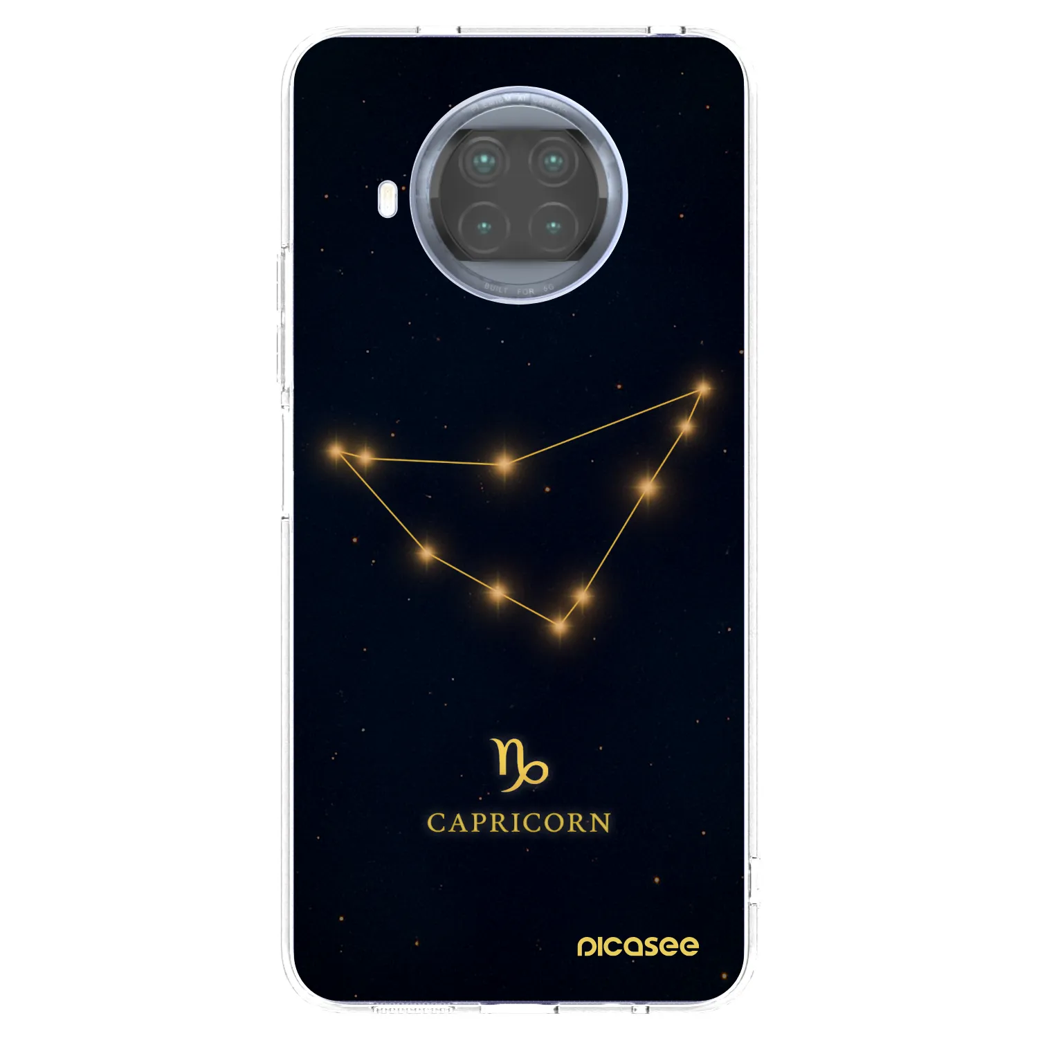 Picasee silikonowe przeźroczyste etui na Xiaomi Mi 10T Lite - CAPRICORN