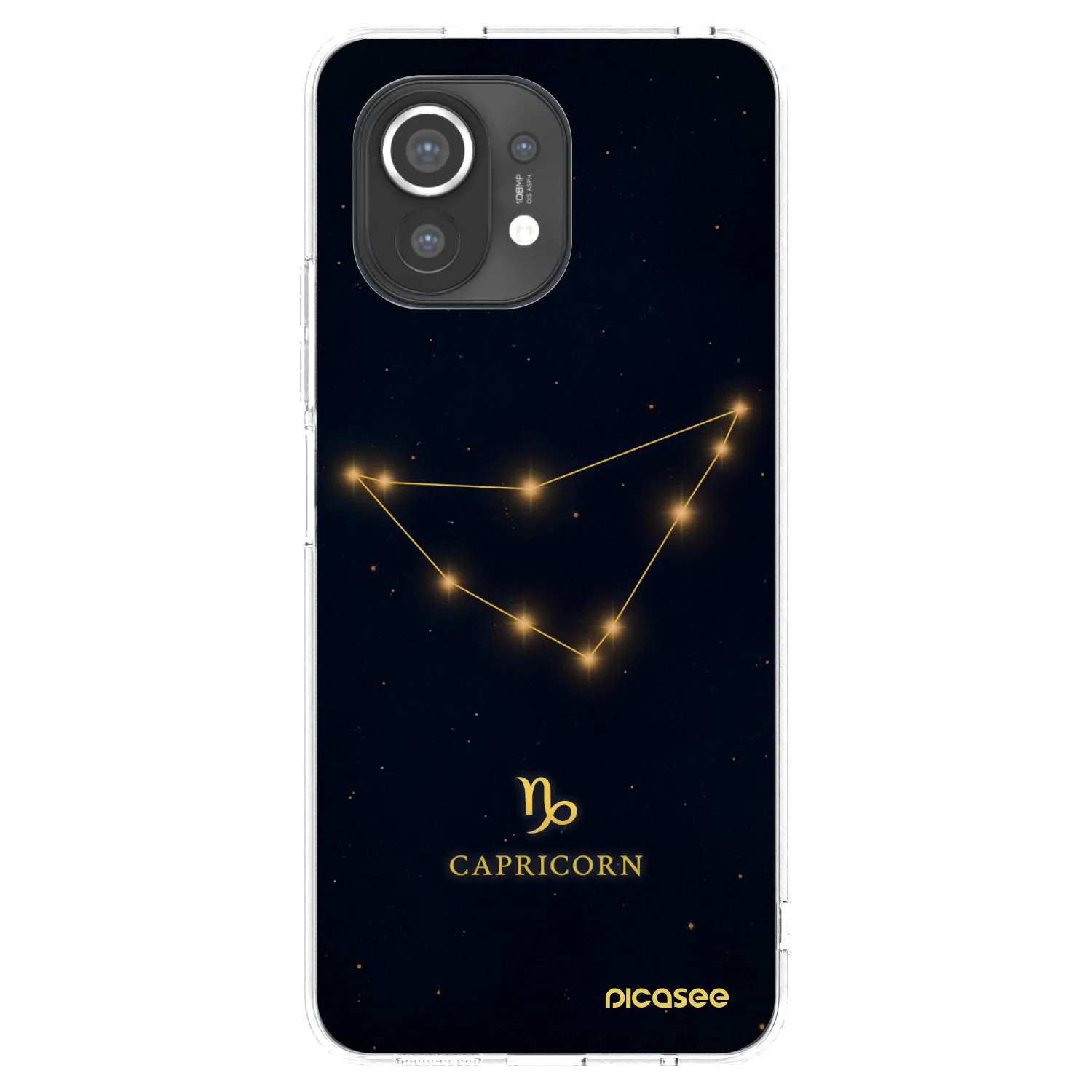 Picasee silikonowe przeźroczyste etui na Xiaomi Mi 11 - CAPRICORN