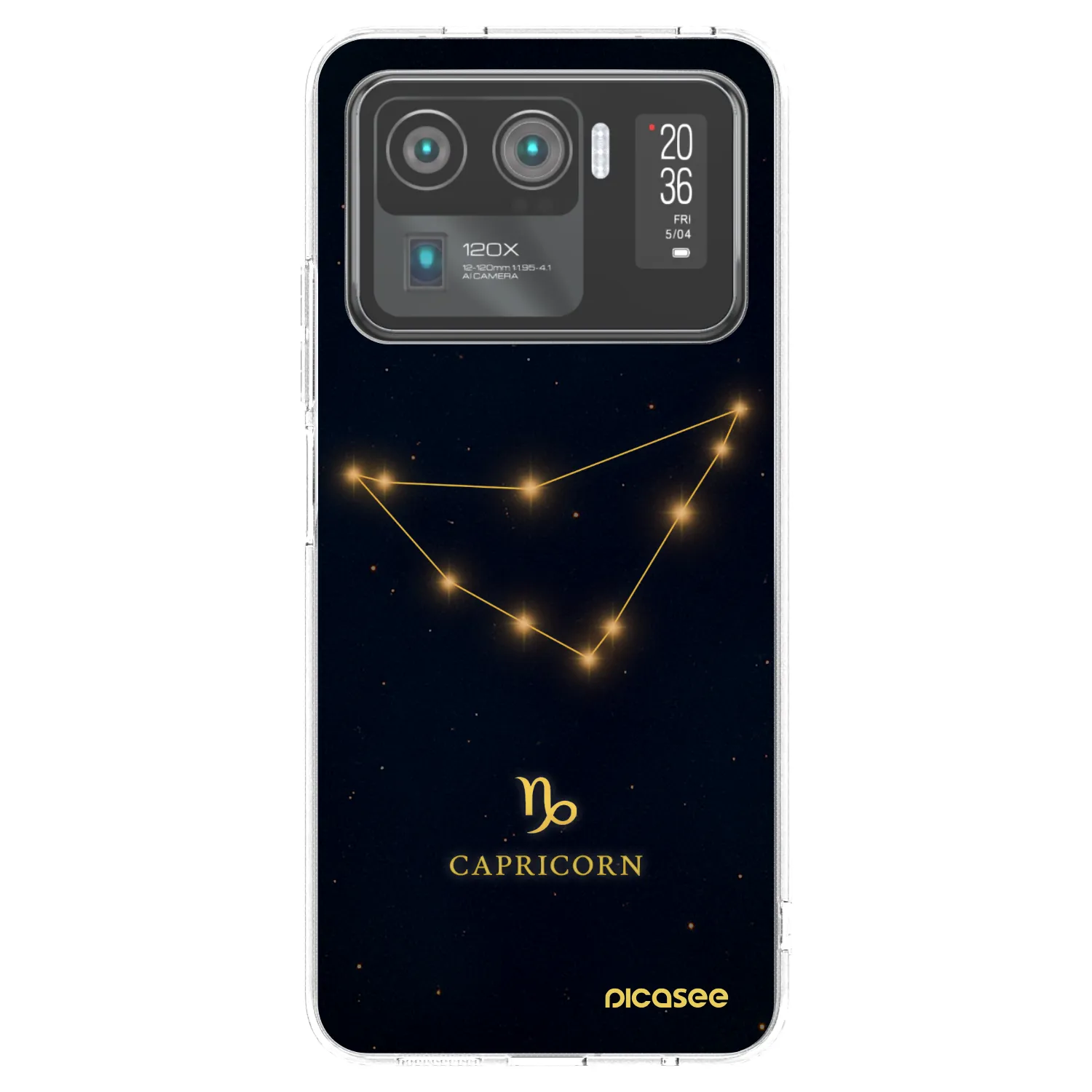 Picasee silikonowe przeźroczyste etui na Xiaomi Mi 11 Ultra - CAPRICORN