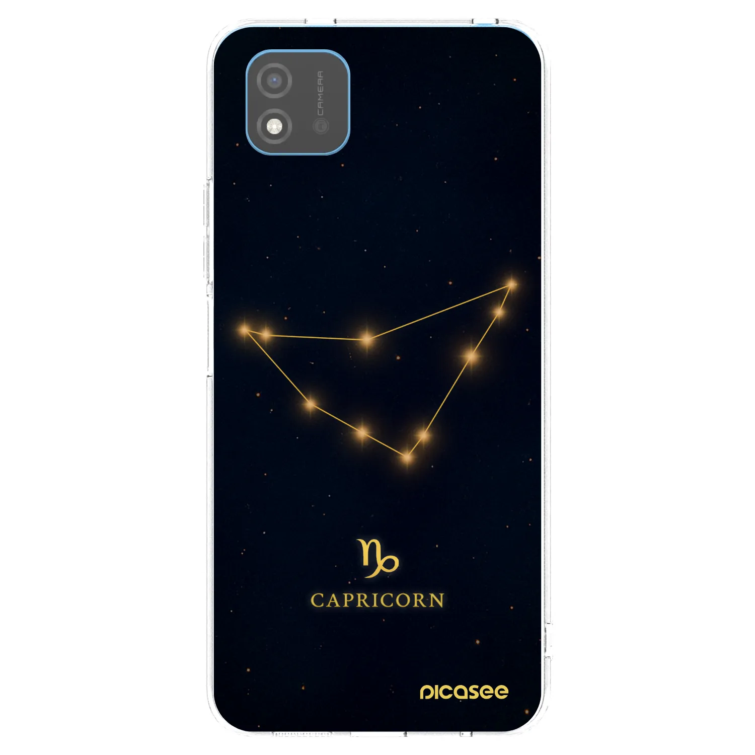 Picasee silikonowe przeźroczyste etui na Realme C11 (2021) - CAPRICORN