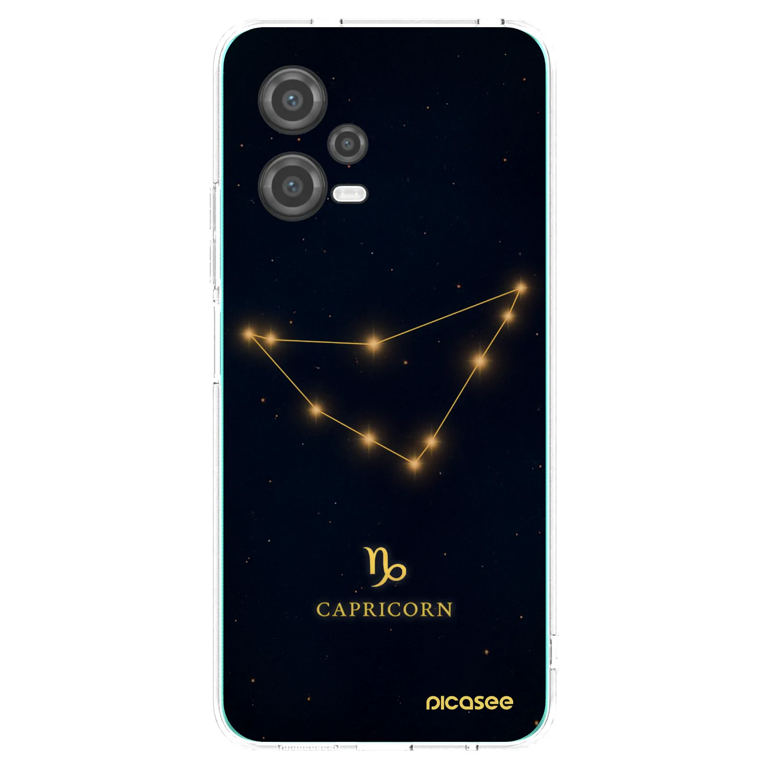 Picasee silikonowe przeźroczyste etui na Xiaomi Poco X5 - CAPRICORN