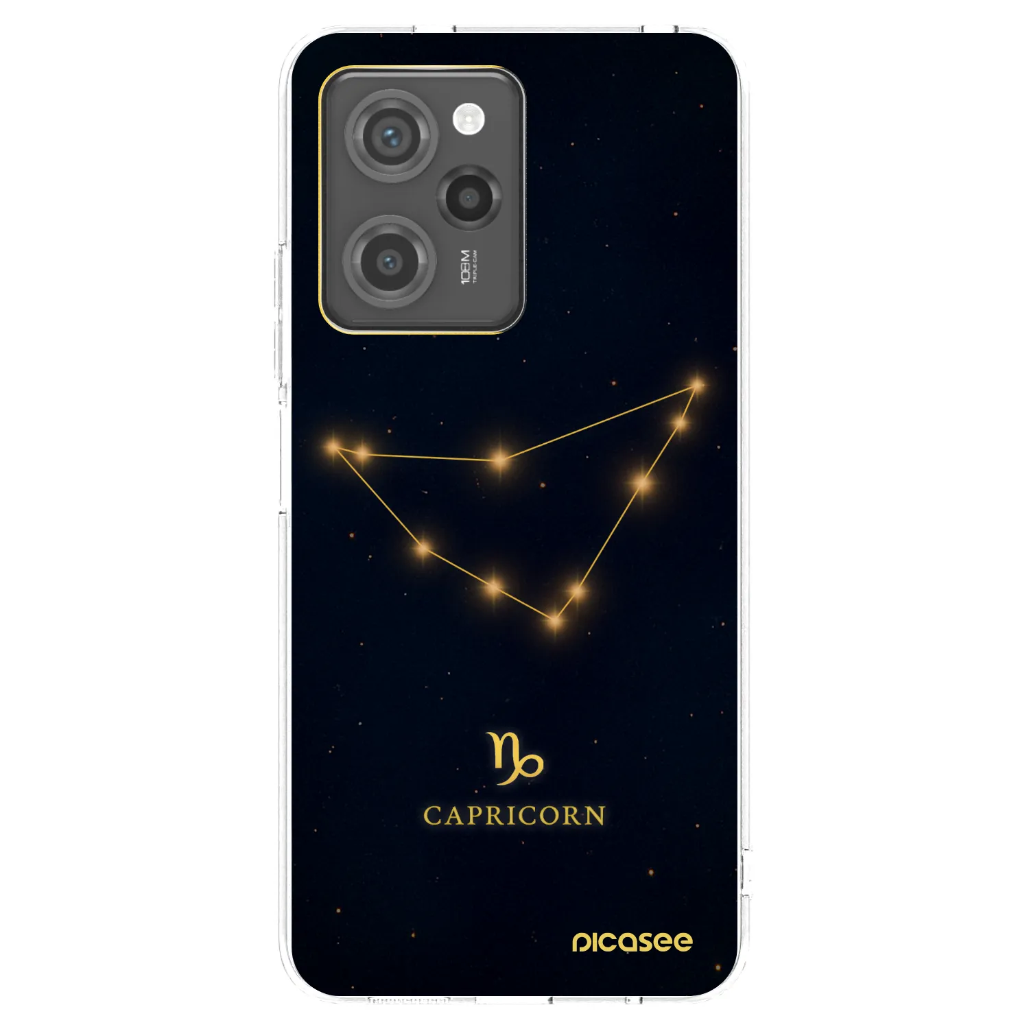 Picasee silikonowe przeźroczyste etui na Xiaomi Poco X5 Pro - CAPRICORN