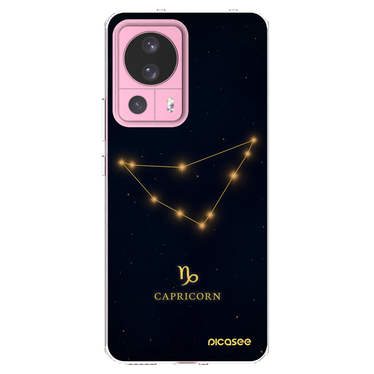 Picasee silikonowe przeźroczyste etui na Xiaomi 13 Lite - CAPRICORN