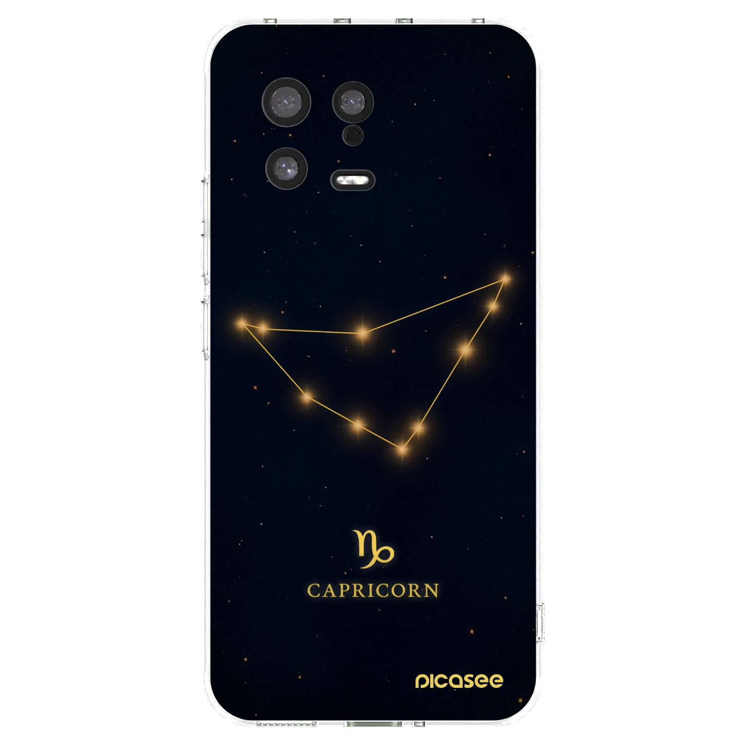 Picasee silikonowe przeźroczyste etui na Xiaomi 13 - CAPRICORN