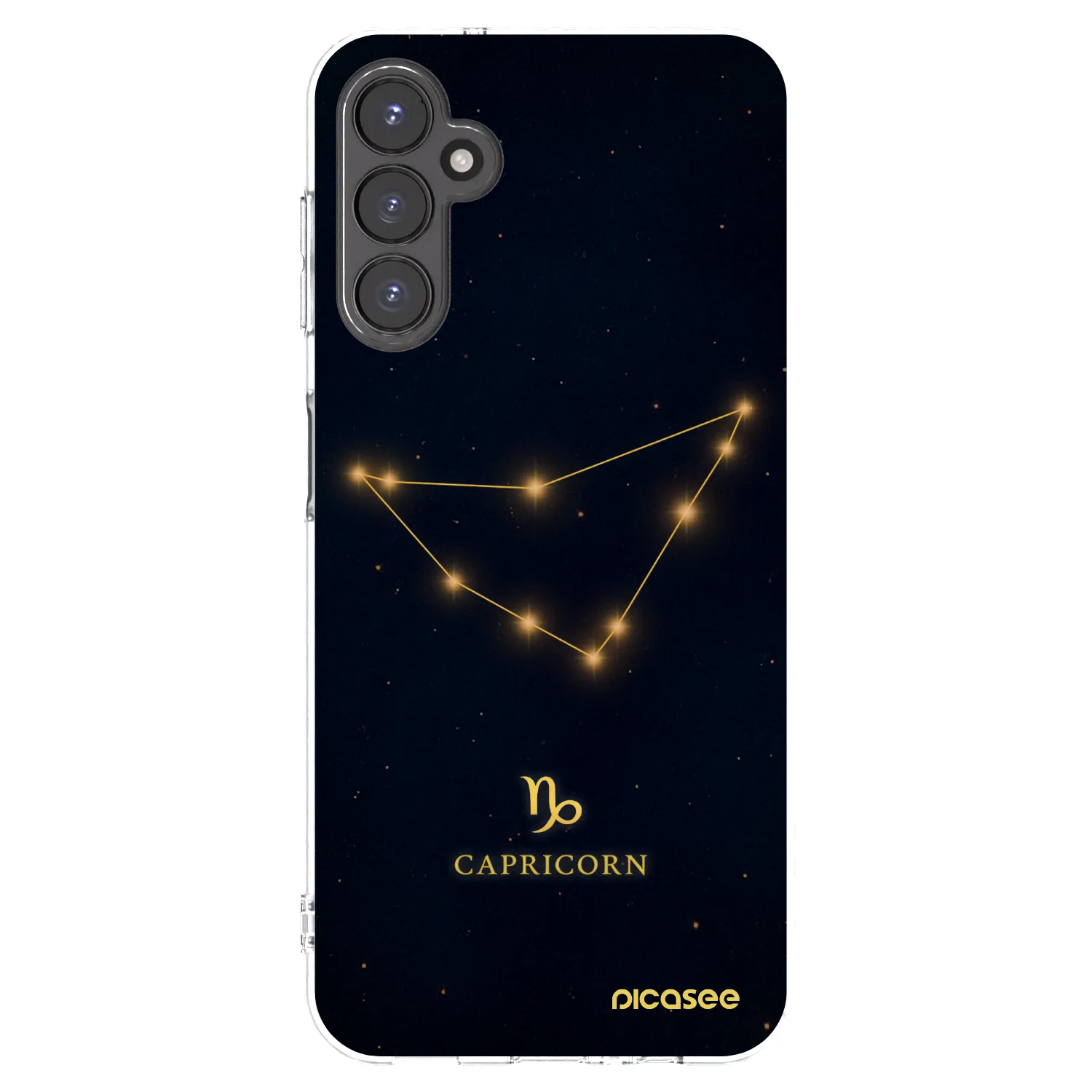 Picasee silikonowe przeźroczyste etui na Samsung Galaxy A14 5G A146P - CAPRICORN