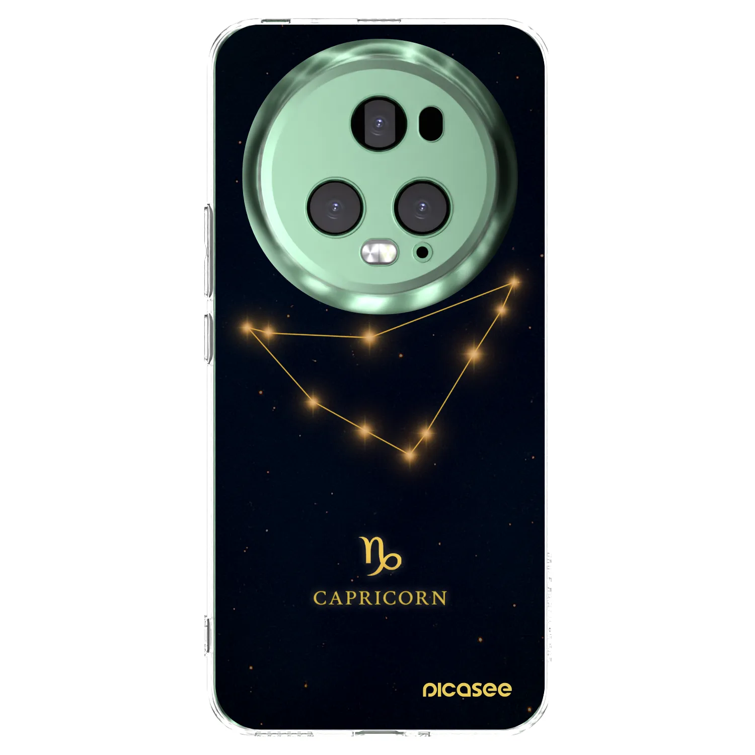 Picasee silikonowe przeźroczyste etui na Honor Magic5 Pro - CAPRICORN