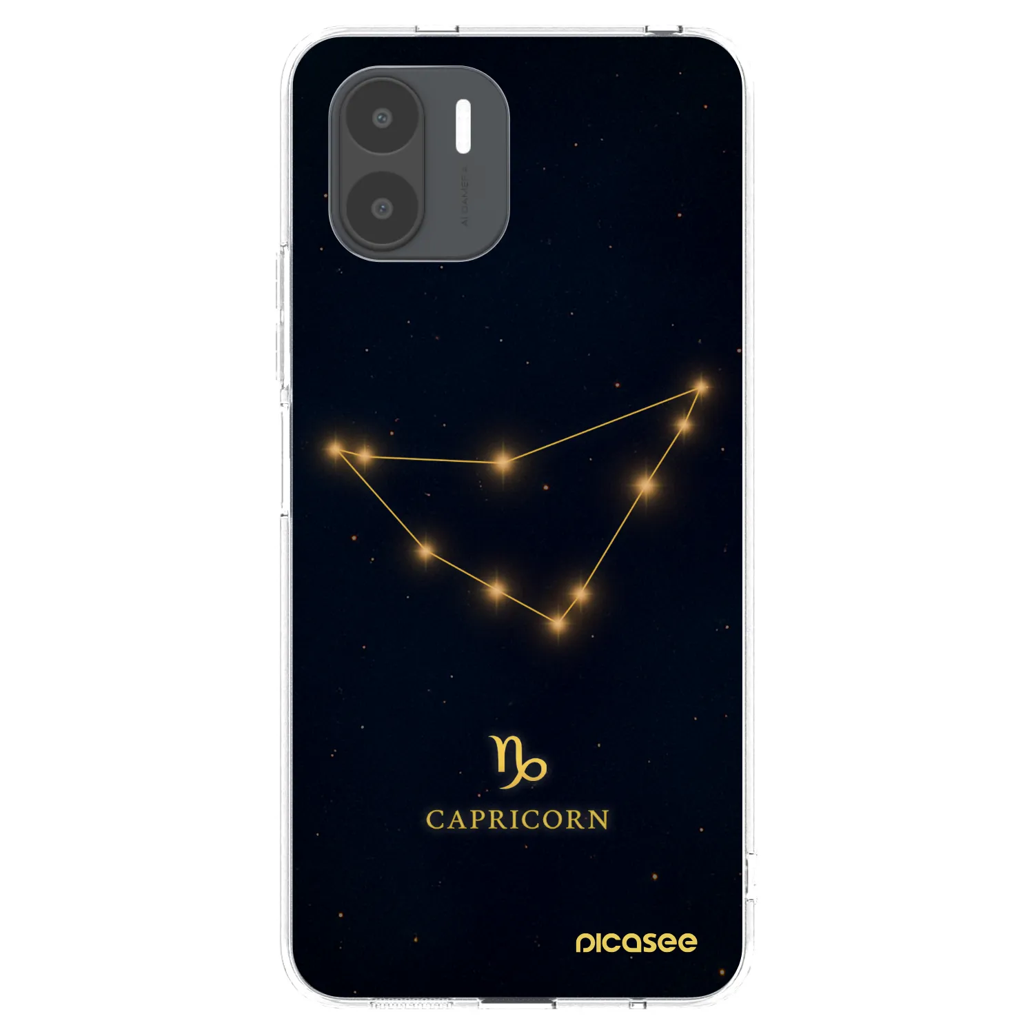 Picasee silikonowe przeźroczyste etui na Xiaomi Redmi A2 - CAPRICORN