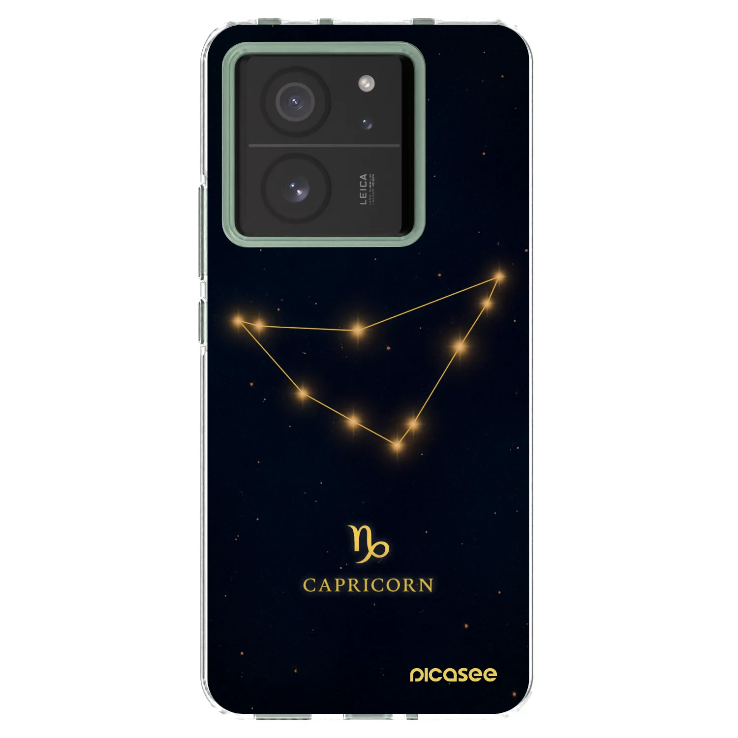 Picasee silikonowe przeźroczyste etui na Xiaomi 13T Pro - CAPRICORN