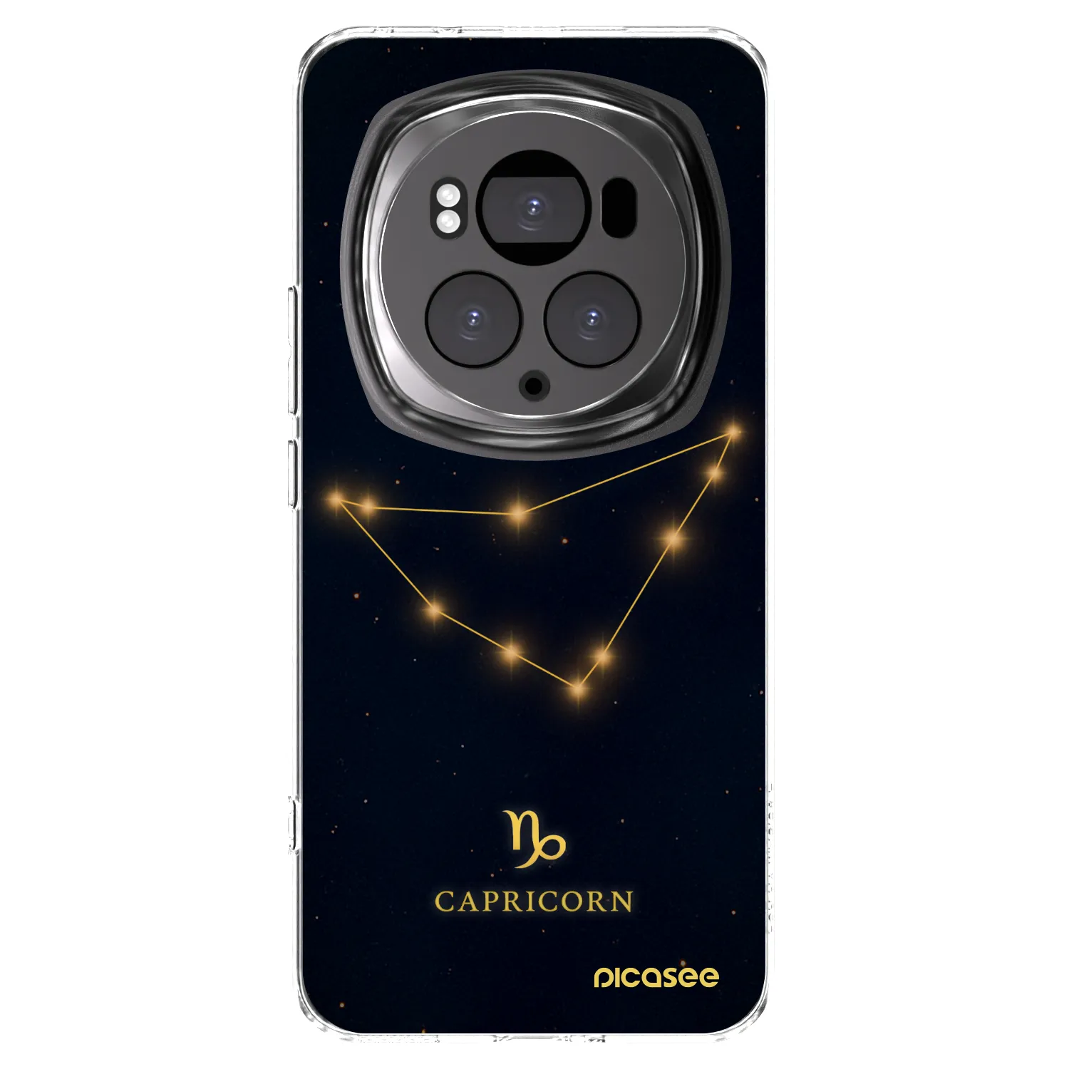Picasee silikonowe przeźroczyste etui na Honor Magic6 Pro - CAPRICORN