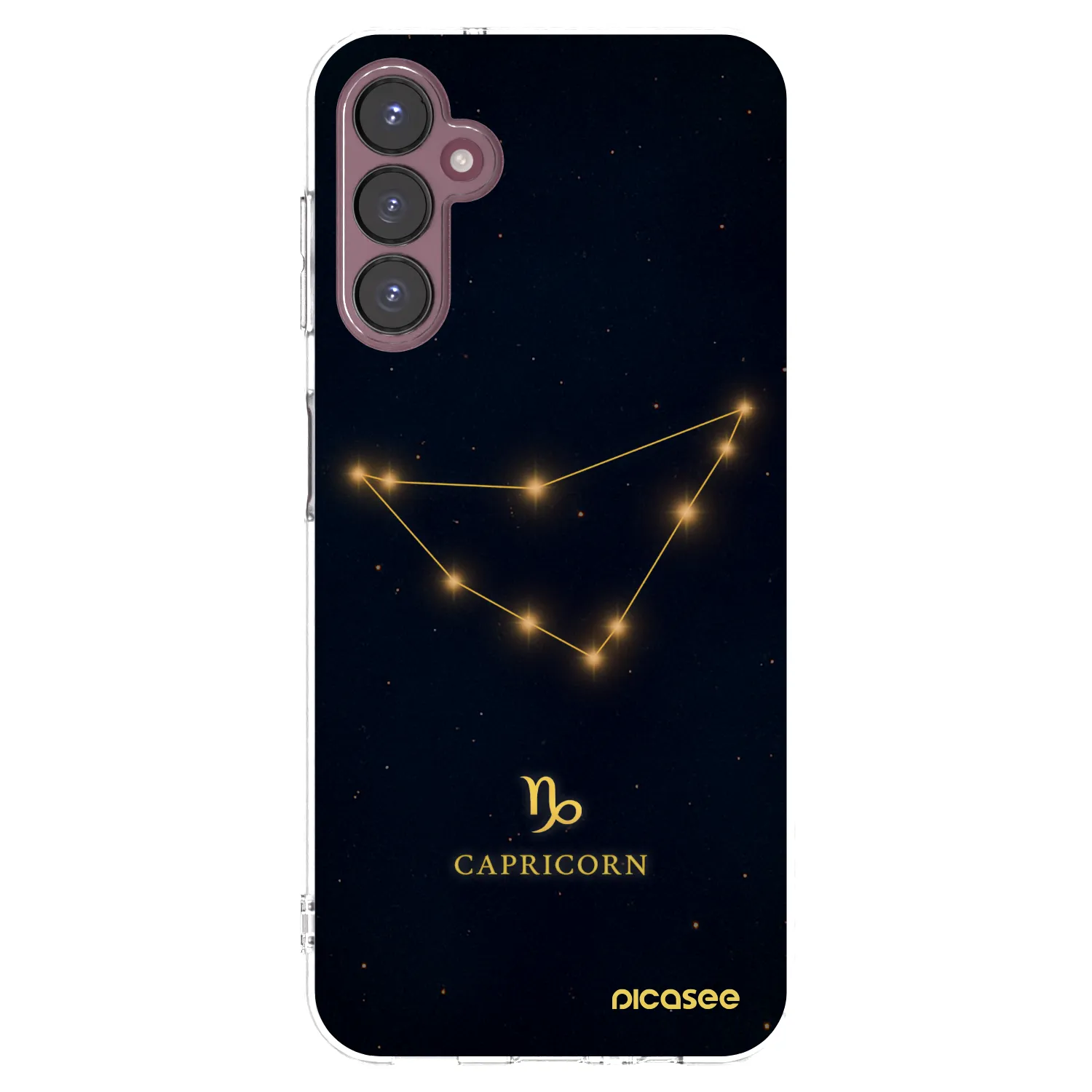 Picasee silikonowe przeźroczyste etui na Samsung Galaxy A05s A057G - CAPRICORN