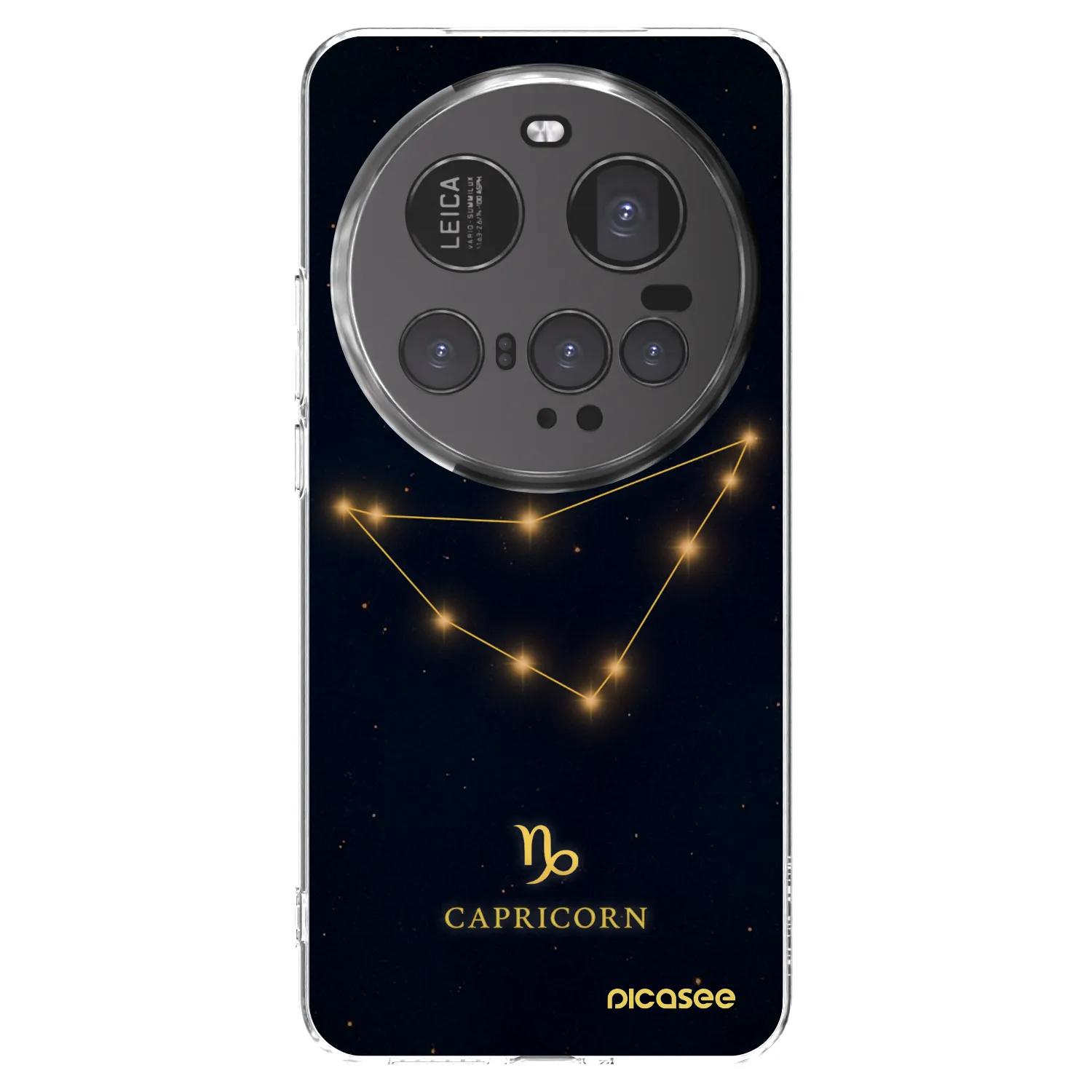 Picasee silikonowe przeźroczyste etui na Xiaomi 15 Ultra - CAPRICORN