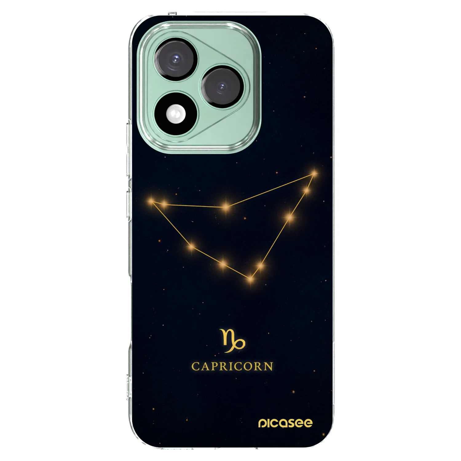 Picasee silikonowe przeźroczyste etui na Honor 400 Lite 5G - CAPRICORN