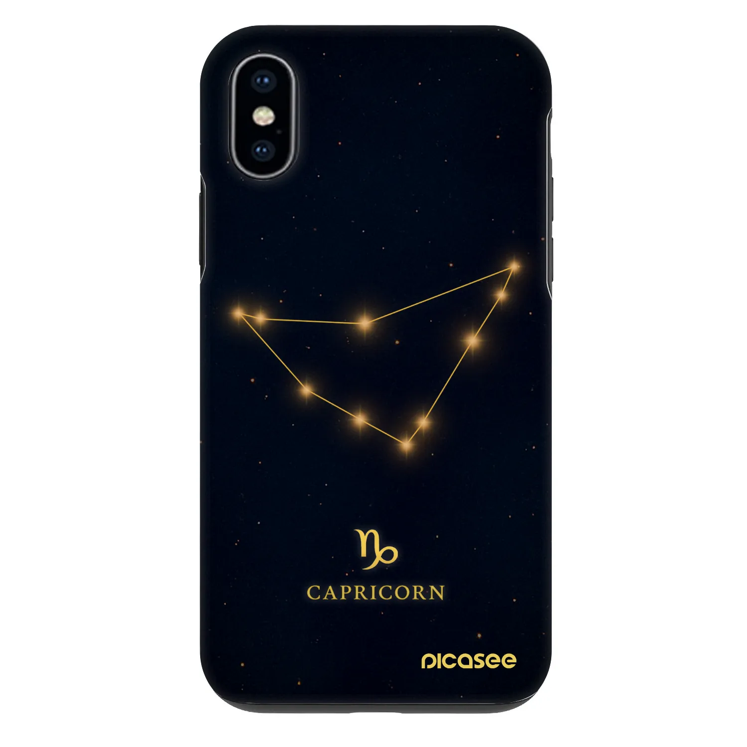 Picasee Fashion Case na Apple iPhone X/XS - CAPRICORN