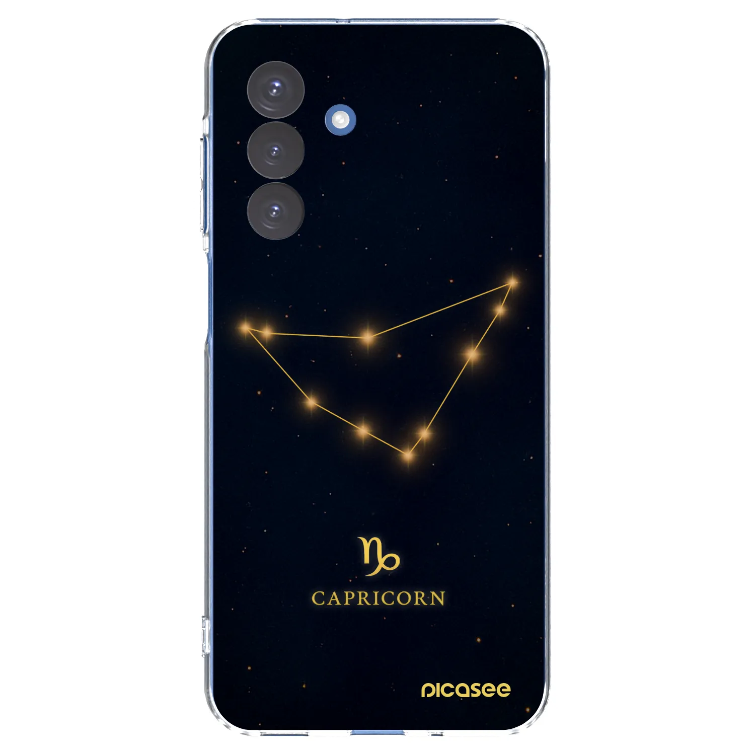 Picasee silikonowe przeźroczyste etui na Samsung Galaxy A17 5G - CAPRICORN