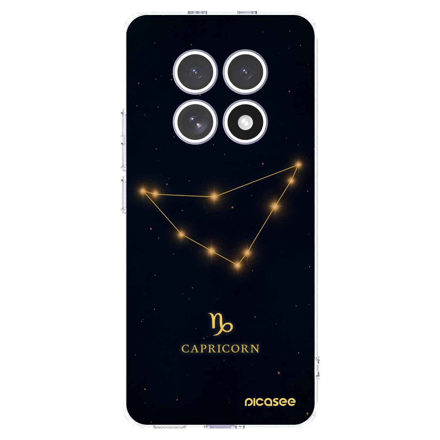 Picasee silikonowe przeźroczyste etui na Xiaomi Redmi Note 15 4G - CAPRICORN