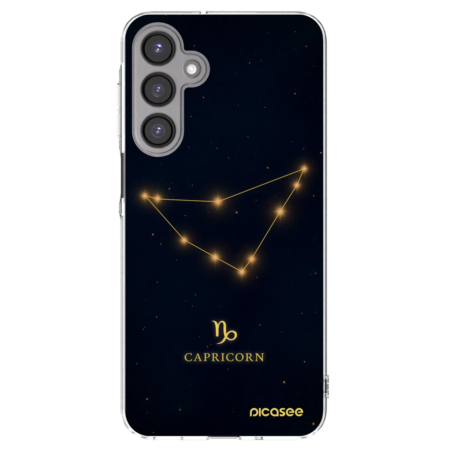 Picasee silikonowe przeźroczyste etui na Samsung Galaxy A16 4G - CAPRICORN