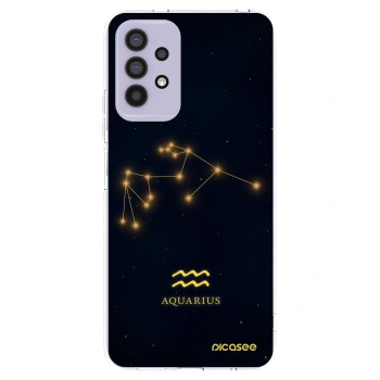 Picasee silikonowe przeźroczyste etui na Samsung Galaxy A32 4G SM-A325F - AQUARIUS