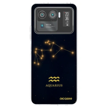Picasee silikonowe przeźroczyste etui na Xiaomi Mi 11 Ultra - AQUARIUS