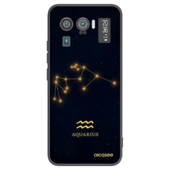 Picasee silikonowe czarne etui na Xiaomi Mi 11 Ultra - AQUARIUS