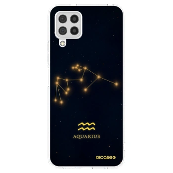 Picasee silikonowe przeźroczyste etui na Samsung Galaxy A22 A225F 4G - AQUARIUS