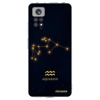 Picasee silikonowe przeźroczyste etui na Xiaomi Redmi Note 11S 4G - AQUARIUS