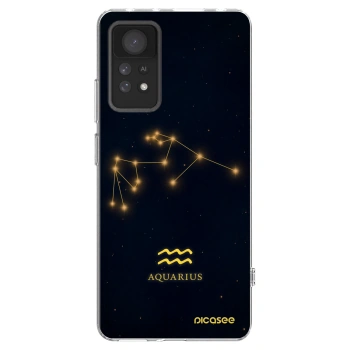 Picasee silikonowe przeźroczyste etui na Xiaomi Redmi Note 11 Pro 5G - AQUARIUS