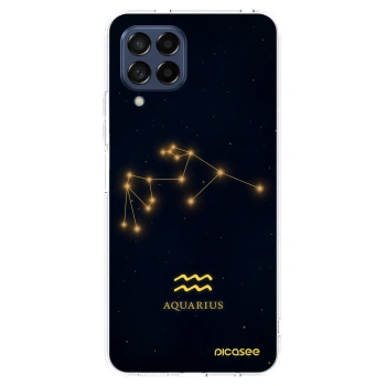 Picasee silikonowe przeźroczyste etui na Samsung Galaxy M53 5G - AQUARIUS